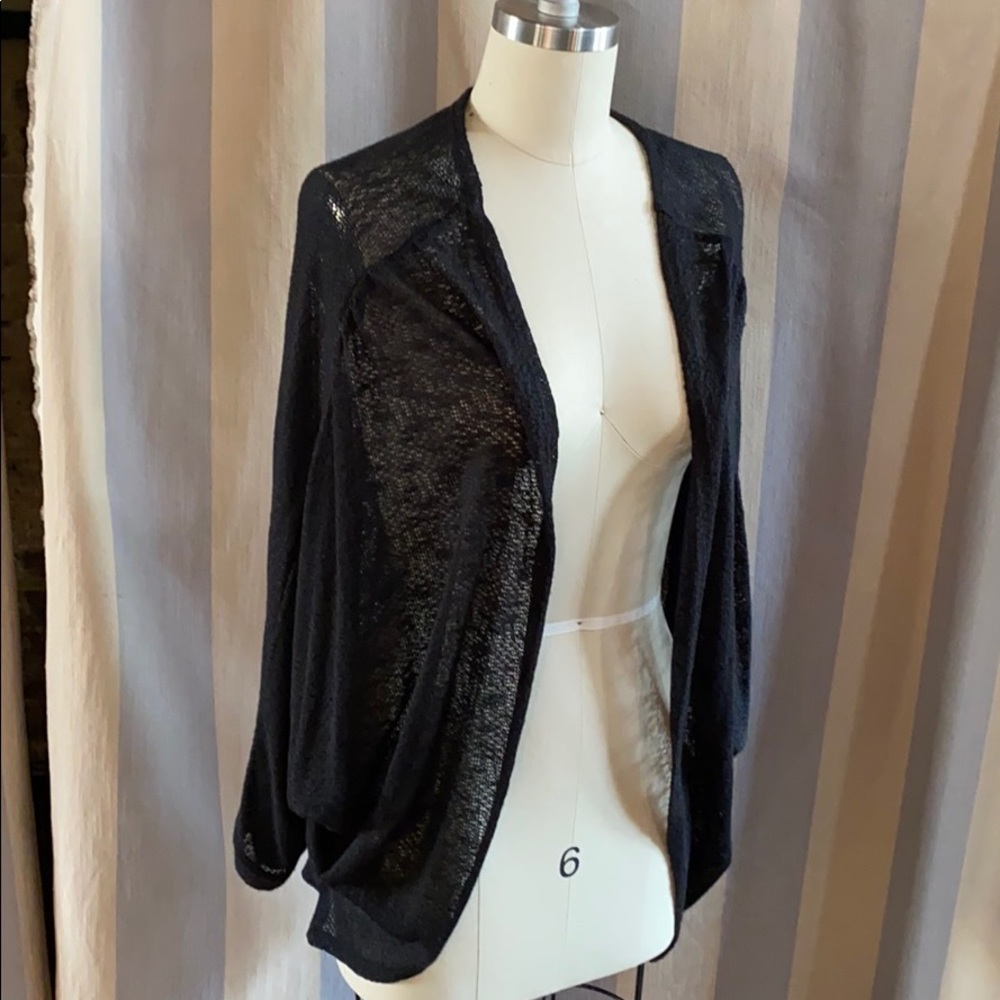 ACTIVE slouch shoulder cardigan